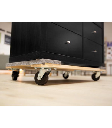 Supporti su ruote - ROTELLARE PER MOBILI - RETTANGOLARE - 760 x 460 mm