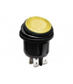 INTERRUPTEUR A BASCULE ILLUMINE - LED ORANGE 12 V - 2P DPST / ON-OFF…