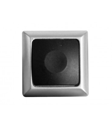 Pressostati - PULSANTE QUADRO IN METALLO CON TAPPO NERO - 1P