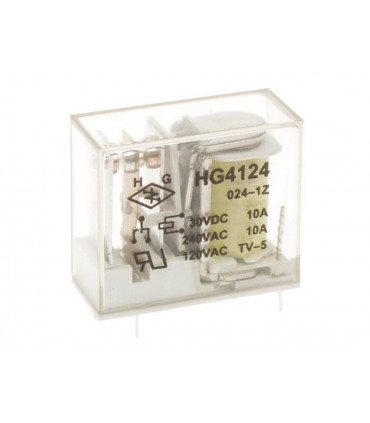 Relè - RELÈ VERTICALE 10A/30VDC-220VAC 1 x REST-WORK 24VDC…