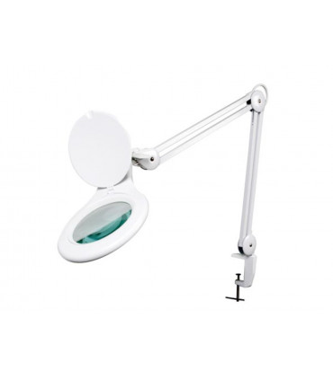 Morsetto da tavolo - LAMPADA CON LENTE D'INGRANDIMENTO LED A 5 DIOTTRIE - 4 W - 48 LED -…