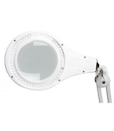 Morsetto da tavolo - LAMPADA CON LENTE D'INGRANDIMENTO LED A 5 DIOTTRIE - 4 W - 48 LED -…