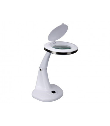 Pied de table - LAMPE-LOUPE LED 3 12 DIOPTRES - 6 W - 30 LEDs - BLANC…