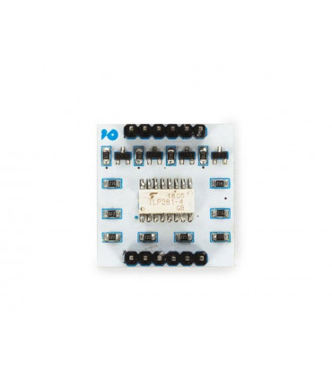 Interfaces - MODULE BREAKOUT OPTOCOUPLEUR 4 CANAUX TLP281 POUR ARDUINO®…