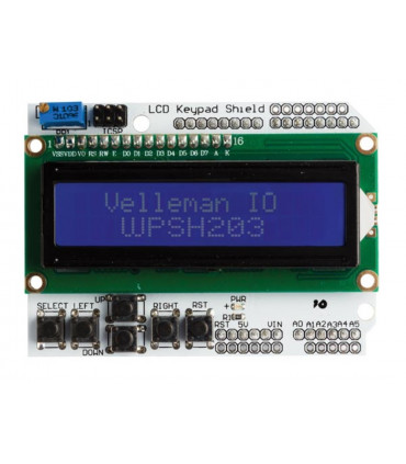 Shields - MODULE LCD ET CLAVIER POUR ARDUINO® - LCD1602…