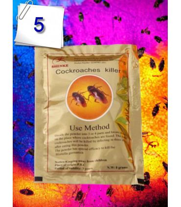 Anti cafard - Pack anti cafards jaune puissant est la solution idéale -