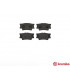 Kit de plaquettes de frein frein a disque BREMBO P 83 089 TOYOTA RAV 4 IV RAV 4 III