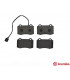 Kit de plaquettes de frein frein a disque BREMBO P 85 104 FERRARI SEAT 360 360 Spider Leon