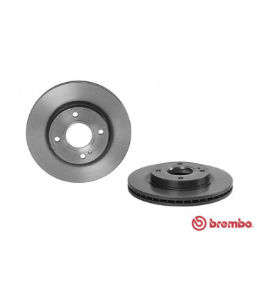 Disque de frein BREMBO 09.A968.21 FORD Fiesta VI KA KA Stufenheck