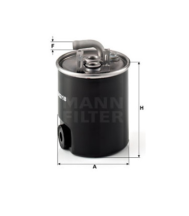 Filtre a carburant MANN-FILTER WK 842/18 MERCEDES-BENZ V-Klasse Sprinter 4-T Bus A-Klasse Vaneo Sprinter 3-T Bus