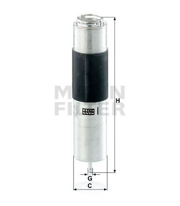 Filtre a carburant MANN-FILTER WK 5016 z MERCEDES-BENZ C-Klasse C-Klasse T-Model
