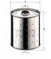 Filtre a huile MANN-FILTER PF 925 x MERCEDES-BENZ Heckflosse /8 Henschel 2-T