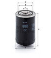 Filtre systeme hydraulique de travail MANN-FILTER W 940 PORSCHE 911 911 Targa 914