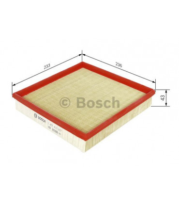 Filtre a air BOSCH 1 457 433 697 BMW Z3 Roadster 3er Compact 3er Touring 3er Coupe 3er Cabriolet 3er