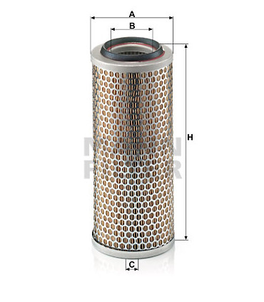 Filtre a air MANN-FILTER C 13 114/4 VW Transporter III Pritsche/Fahrgestell LT 28-35 I Kasten Iltis Transporter III Bu