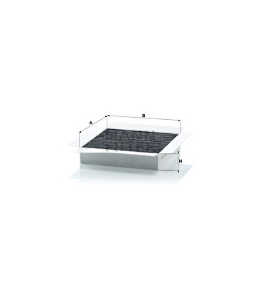 Filtre air de l'habitacle MANN-FILTER CUK 2032 SMART City-Coupe Cabrio Crossblade Fortwo Coupe Fortwo Cabrio