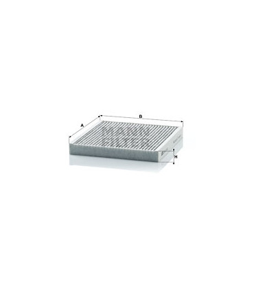 Filtre air de l'habitacle MANN-FILTER CUK 2132 SMART Fortwo Coupe Fortwo Cabrio