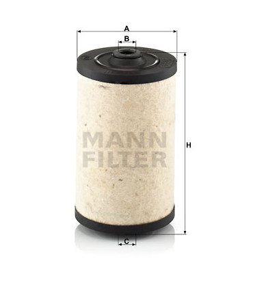 Filtre a carburant MANN-FILTER BFU 811