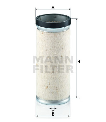 Filtre a air secondaire MANN-FILTER CF 820