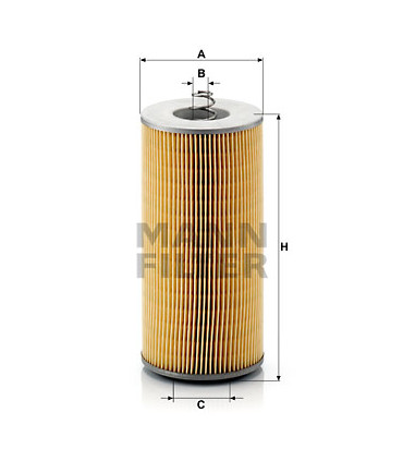 Filtre a huile MANN-FILTER H 12 110/2 x