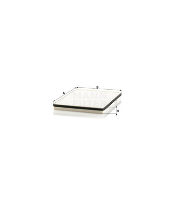 Filtre air de l'habitacle MANN-FILTER CU 3132