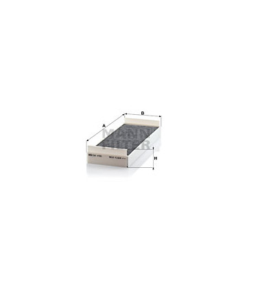 Filtre air de l'habitacle MANN-FILTER CUK 4795