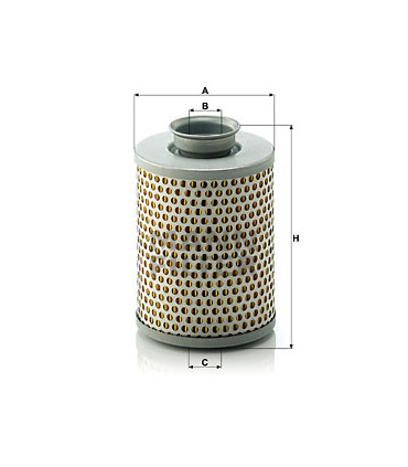 Filtre systeme hydraulique de travail MANN-FILTER P 919/7