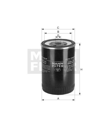 Filtre a carburant MANN-FILTER WDK 11 102/10