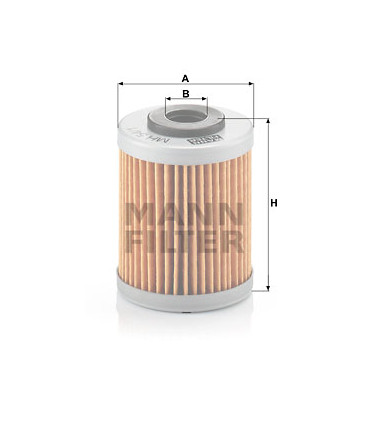Filtre a huile MANN-FILTER MH 54/1