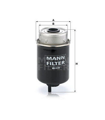 Filtre a carburant MANN-FILTER WK 8179