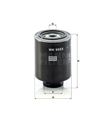 Filtre a carburant MANN-FILTER WK 9023 z