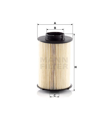 Filtre a carburant MANN-FILTER PU 10 020 x