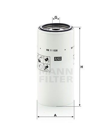 Filtre a carburant MANN-FILTER WK 11 030 x