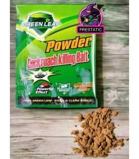 Produit anti blattes 7 pcs, poudre, insecticide, efficace, couleur verte