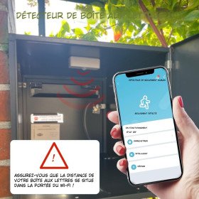 WiFi Bewegungsmelder Sensor für Briefkasten