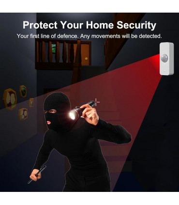 2 WiFi Motion Sensor Detectors for Mailbox