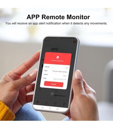 2 WiFi Motion Sensor Detectors for Mailbox