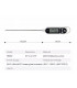 Digital Kitchen Thermometer, Stainless Steel, Instant-Read
