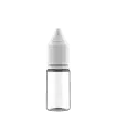 Chubby Gorilla V3, 10 ml - Lot de 10 flacons compte-gouttes, transparent, Capuchon blanc