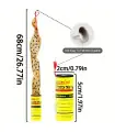 12 Bandelettes Adhesives Anti‑Mouches & Insectes Volants — Puissantes, Non Toxiques, Pour Maison et Extérieur