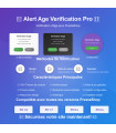 Modulo PrestaShop per la verifica dell'età legale - Alert Age Verification Pro