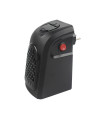 Portable electric heater, plug-in wall heater, household appliance, mini radiator, fan