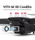 Drone E88 Pro WIFI FPV avec caméra HD 4K, quadricoptère RC pliable - Cadeau parfait