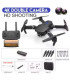Drone E88 Pro WIFI FPV avec caméra HD 4K, quadricoptère RC pliable - Cadeau parfait