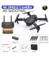 Drone E88 Pro WIFI FPV avec caméra HD 4K, quadricoptère RC pliable - Cadeau parfait