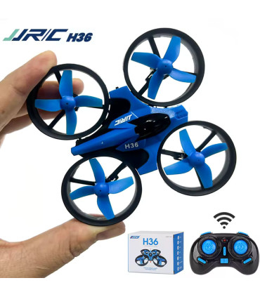 Mini Drone H36 FPV avec télécommande quadricoptère à 6 axes pour enfants - Cadeau de Noël parfa