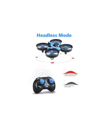 Mini Drone H36 FPV avec télécommande quadricoptère à 6 axes pour enfants - Cadeau de Noël parfa