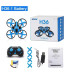 Mini Drone H36 FPV avec télécommande quadricoptère à 6 axes pour enfants - Cadeau de Noël parfa
