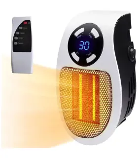 Riscaldatore elettrico portatile 500W, 500W, presa a muro, elettrodomestico, stufa riscaldante, M