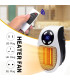 Portable Electric Heater 500W, 500W, Wall Outlet, Home Appliance, Heater Stove, M